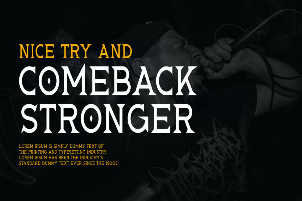 Torque Gothic Blackletter Font