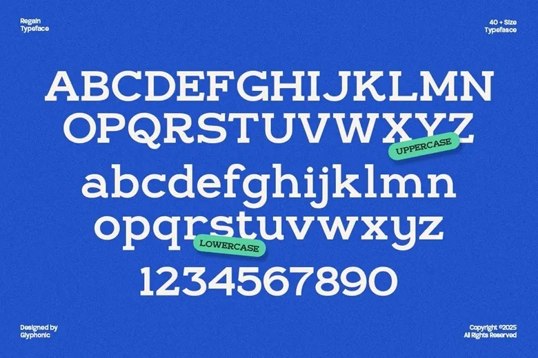 GC Regain Font