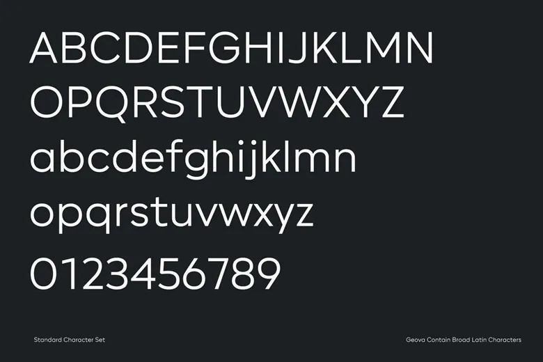 Geova Font Family