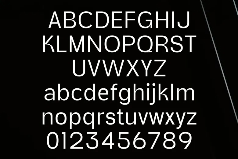 Glass Edge Font