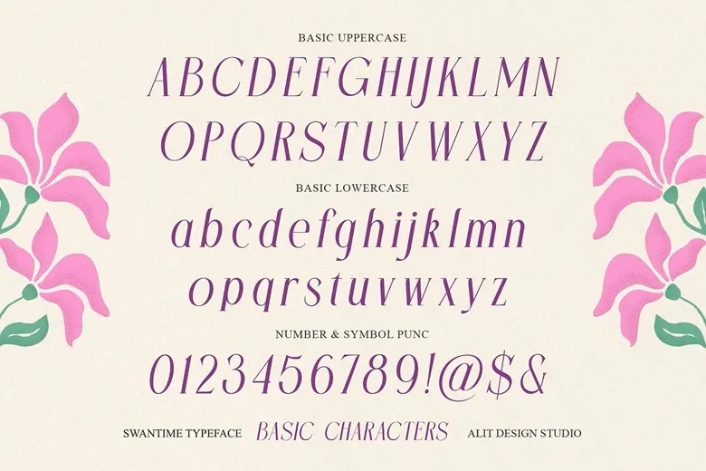 Swantime Font