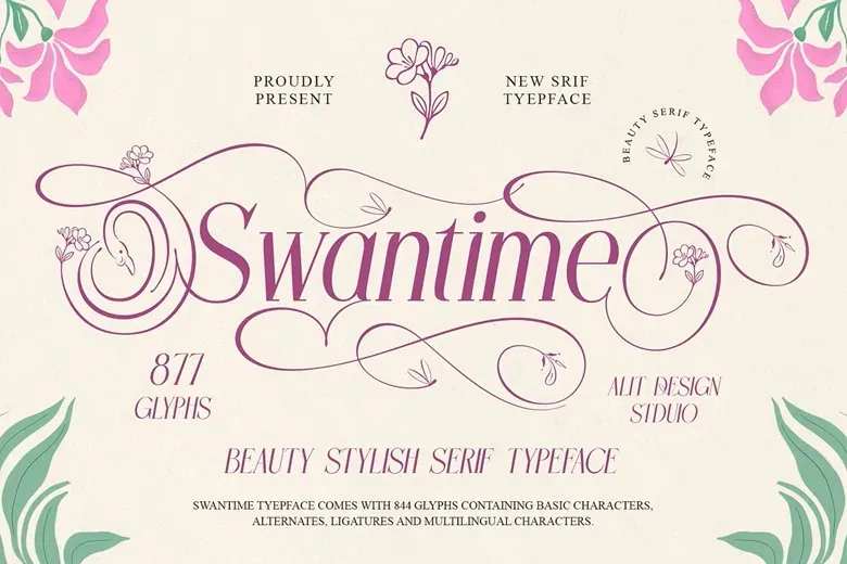 Swantime Font