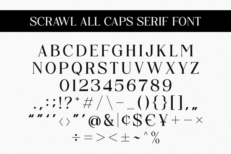 Scrawl Font