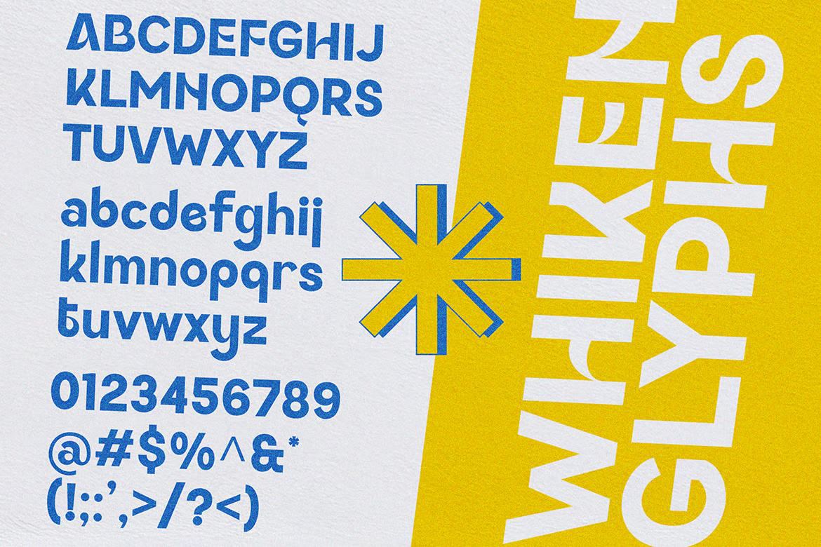 Whiken Display Font