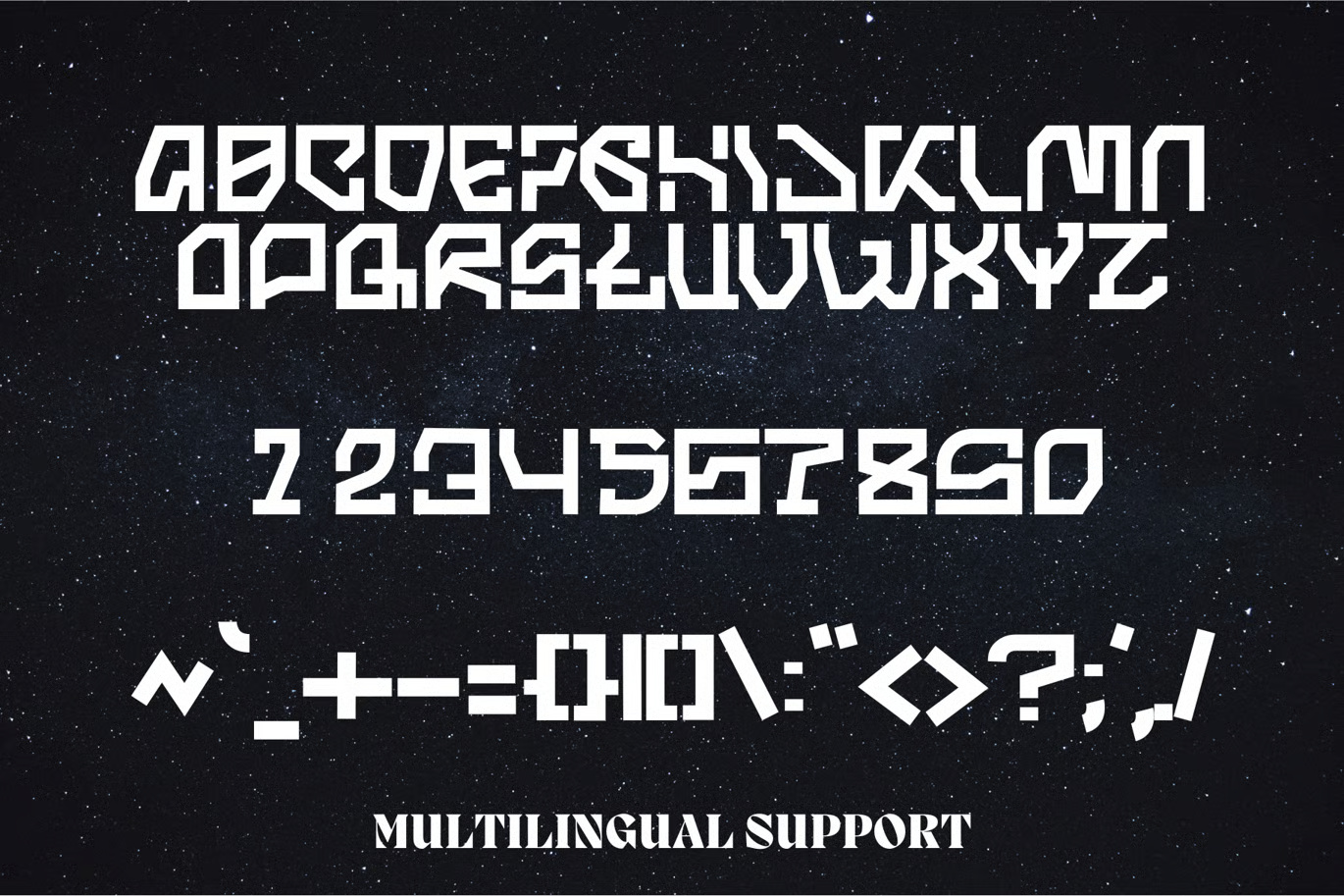 Zyberon Modern Futuristic Font 